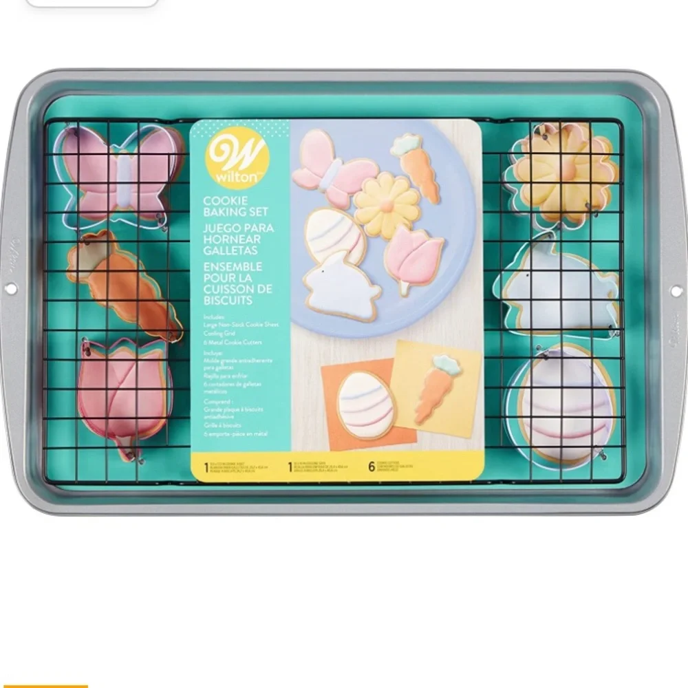 NEW Wilton Easter Spring Cookie Baking Set